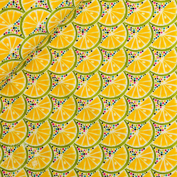 Bomuldsjersey kollektion “Sun & Lemon“ Lemon 2